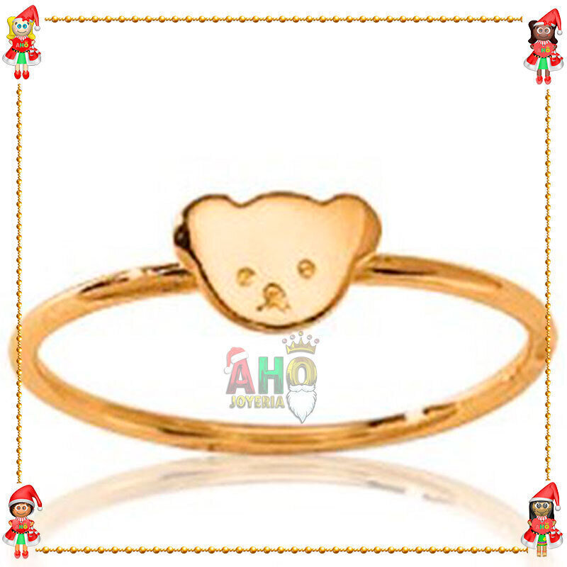 Anillo Oso Oro18k