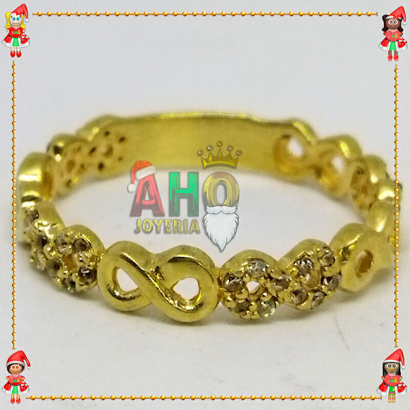 Anillo Infinito para Mujer Oro18k