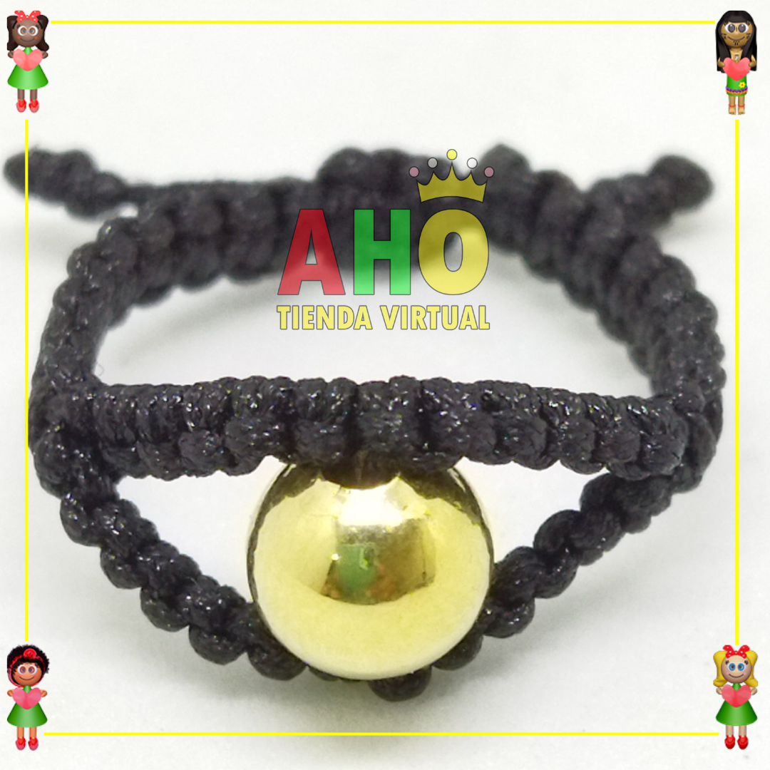 Anillo Tejido Macrame Oro18k
