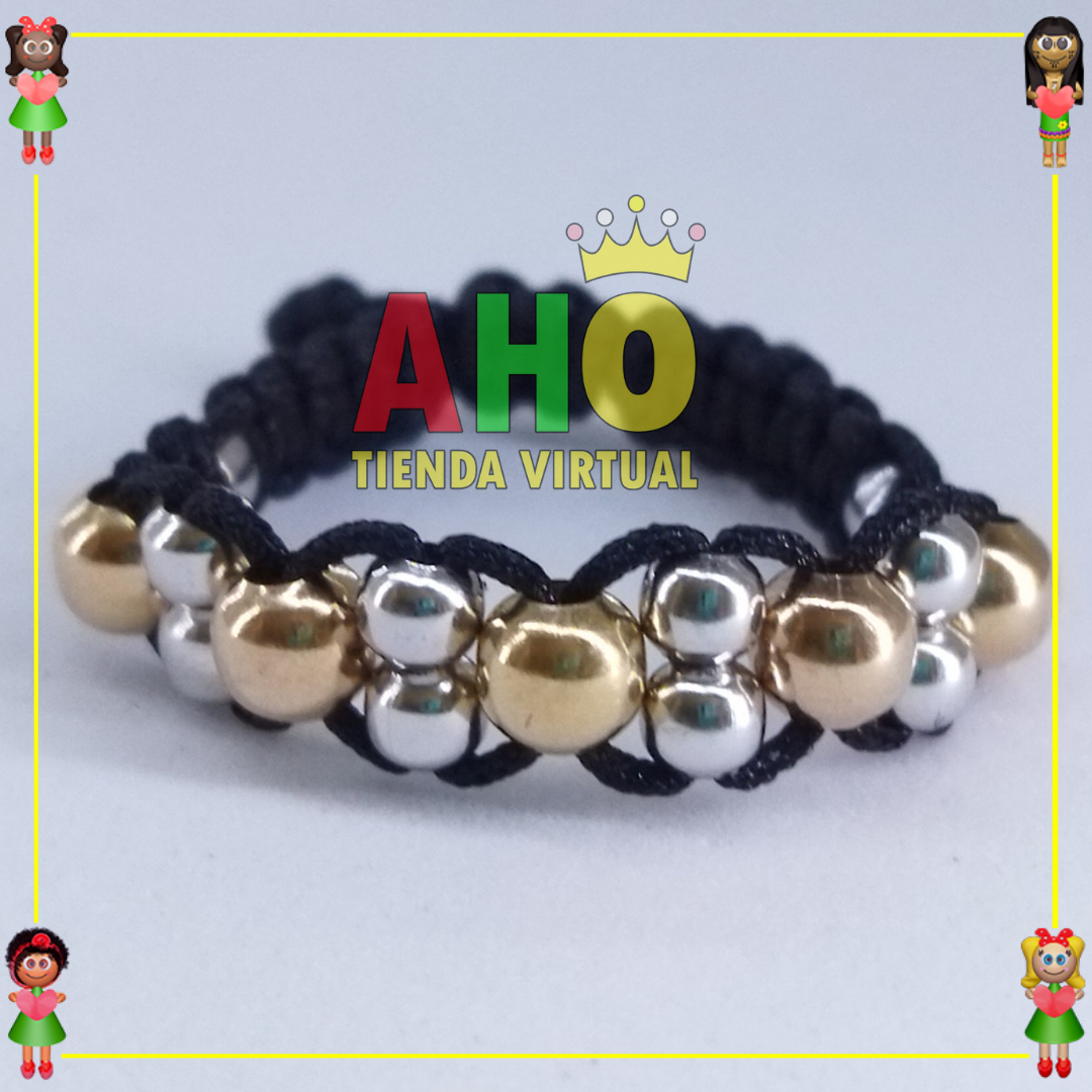 Anillo Tejido Macrame Oro18k