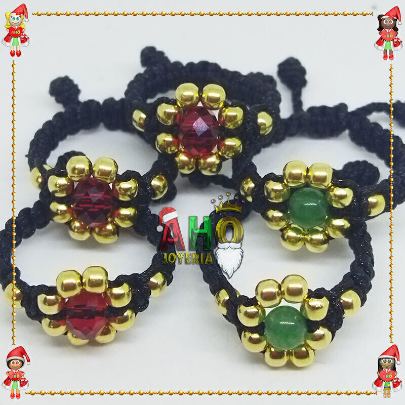 Anillo Tejido Macrame Oro18k