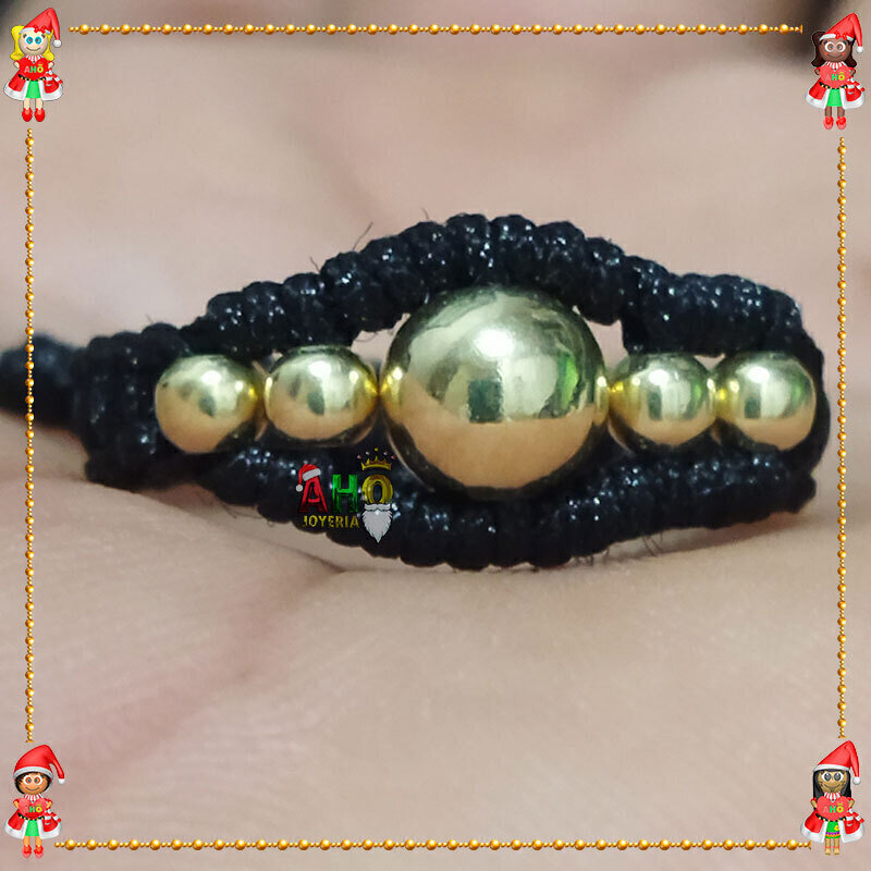 Anillo Tejido Macrame Oro18k