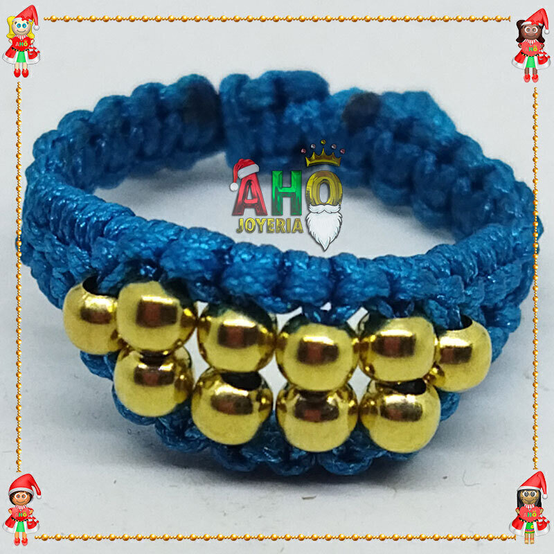 Anillo Tejido Macrame Oro18k