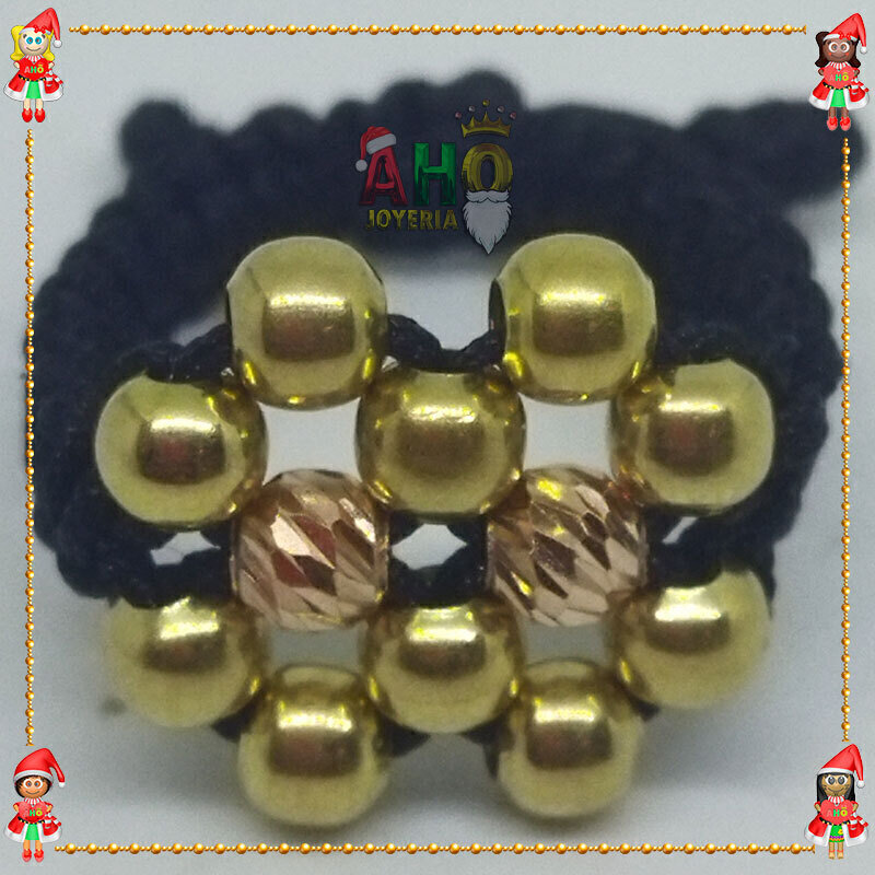 Anillo Tejido Macrame Oro18k