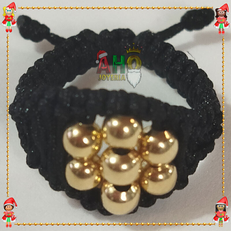 Anillo Tejido Macrame Oro18k