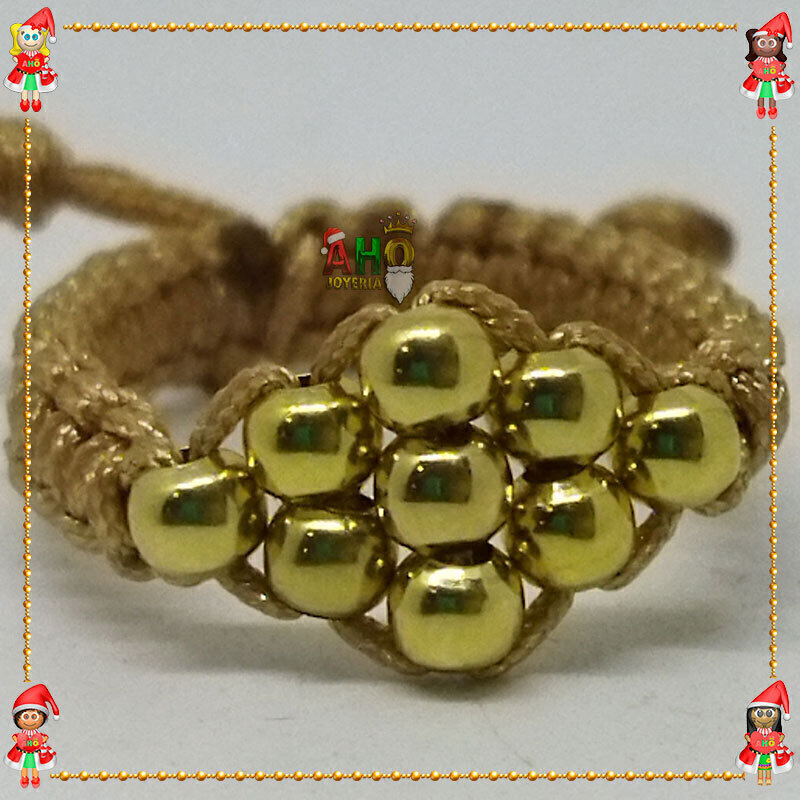 Anillo Tejido Macrame Oro18k