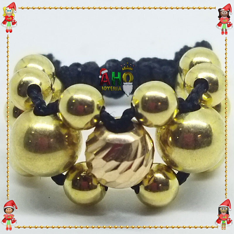 Anillo Tejido Macrame Oro18k