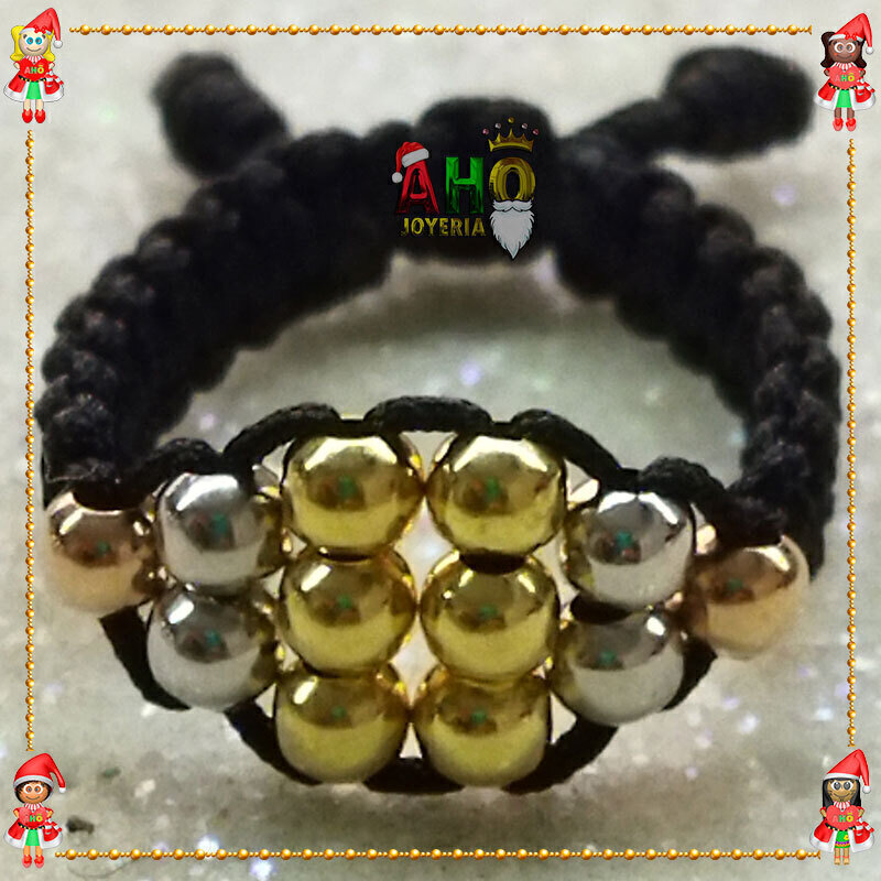 Anillo Tejido Macrame Oro18k