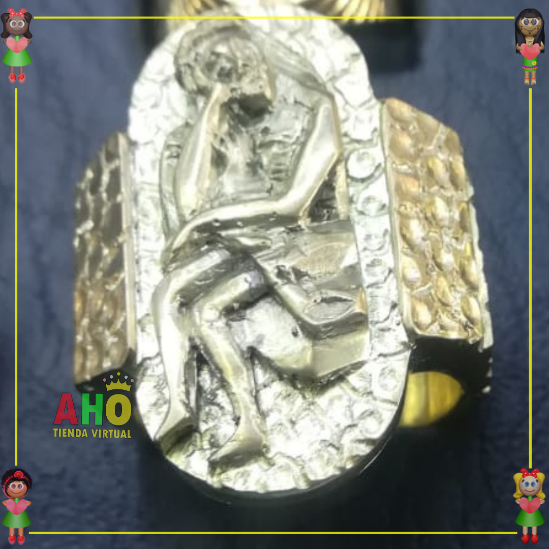 Anillo Santo Ecce Homo Oro18k