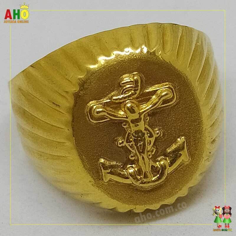 Anillo en Oro para Hombre Oro18k