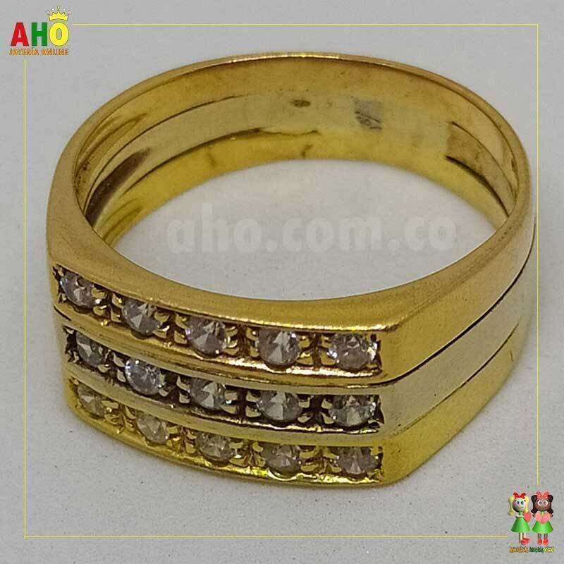Anillo en Oro para Hombre Oro18k