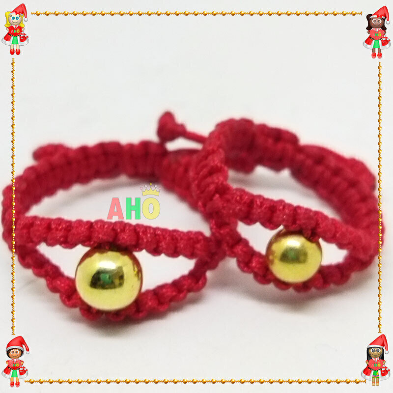 Anillos Pareja Macrame Oro18k