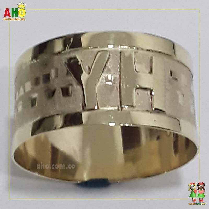 Anillo Tubo en Oro Chocoano Oro18k