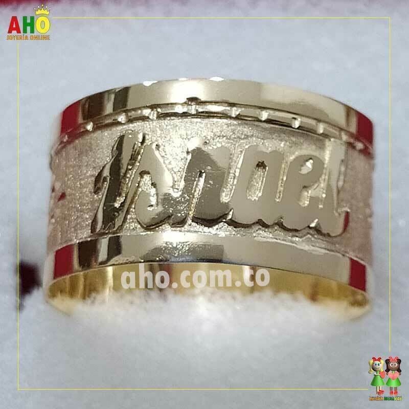 Anillo Tubo en Oro Chocoano Oro18k