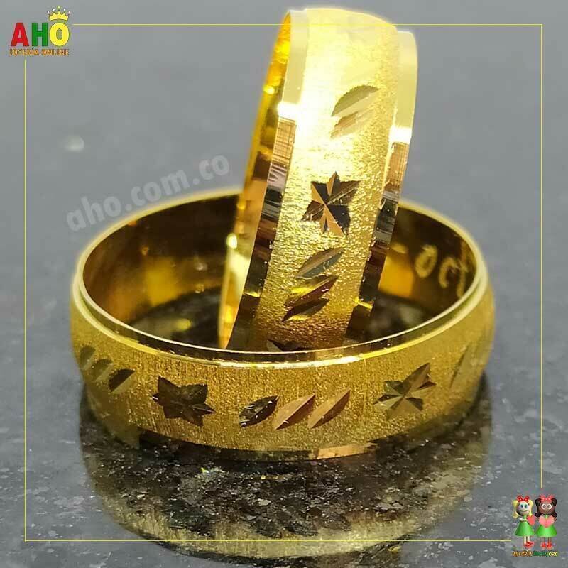 Argolla Matrimonio Oro18K
