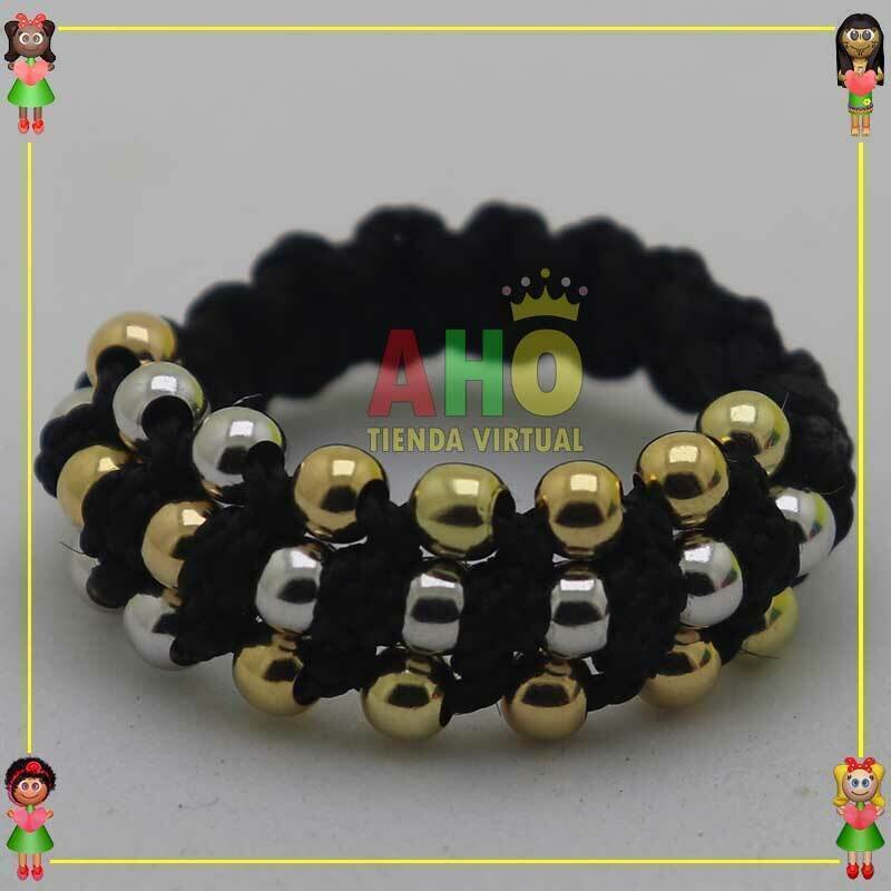 Anillo Tejido Macrame Oro18k
