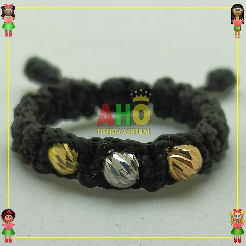 Anillo Tejido Macrame Oro18k