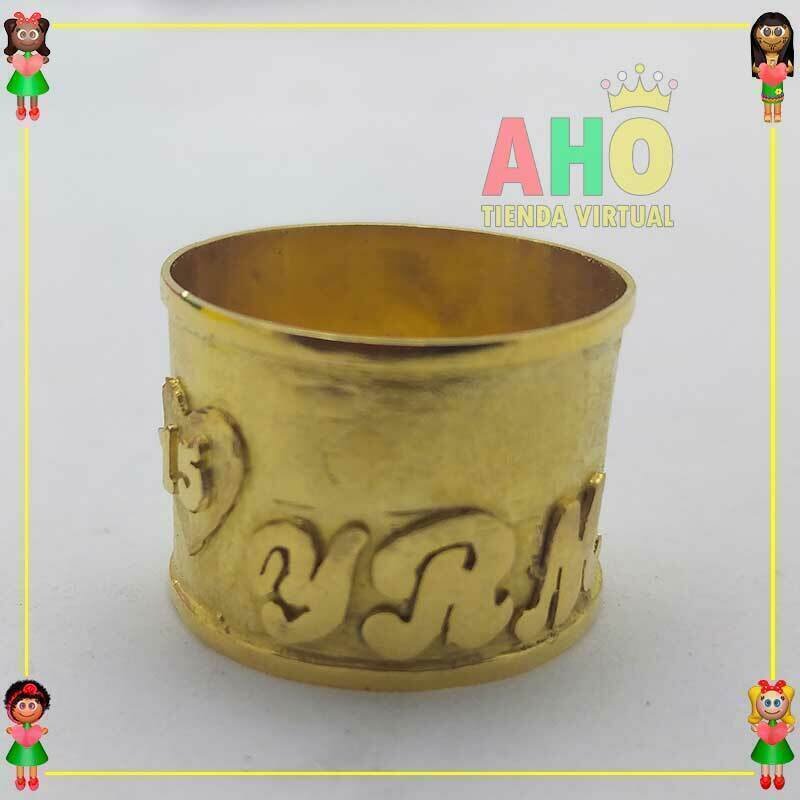 Anillo Tubo en Oro Chocoano Oro18k