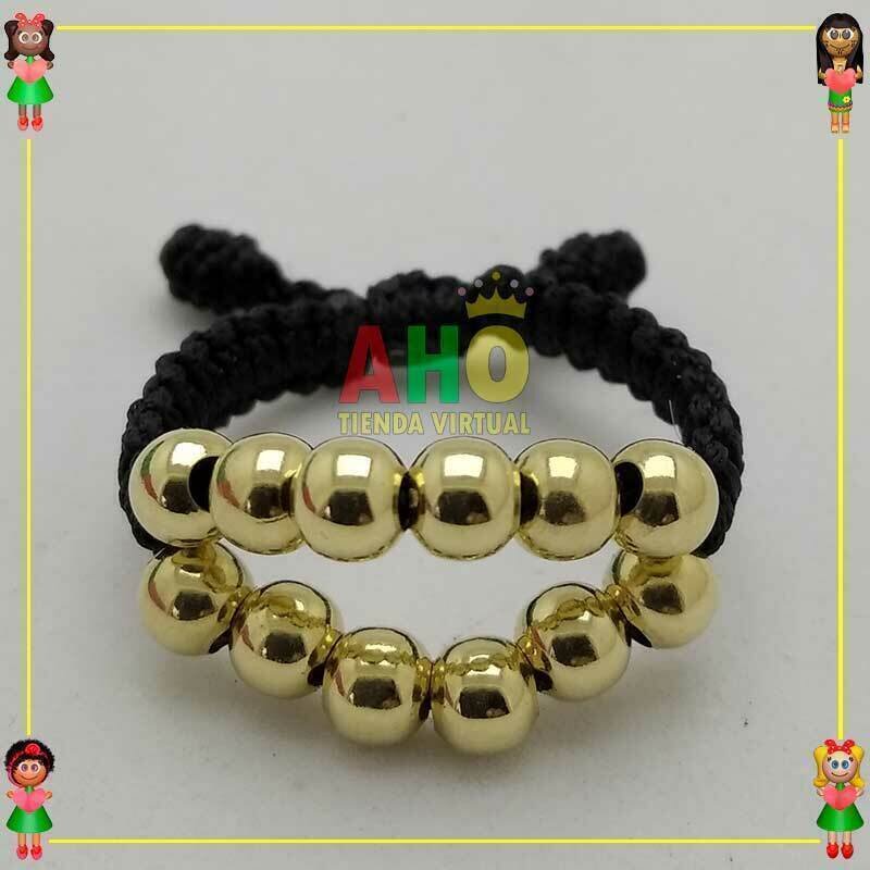 Anillo Tejido Macrame Oro18k