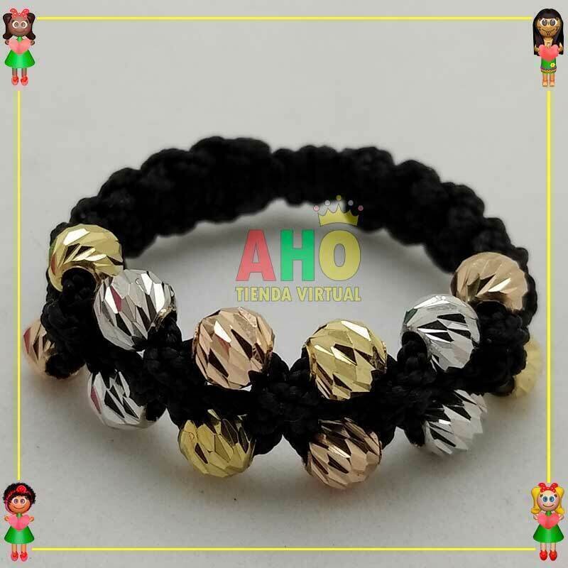 Anillo Tejido Macrame Oro18k