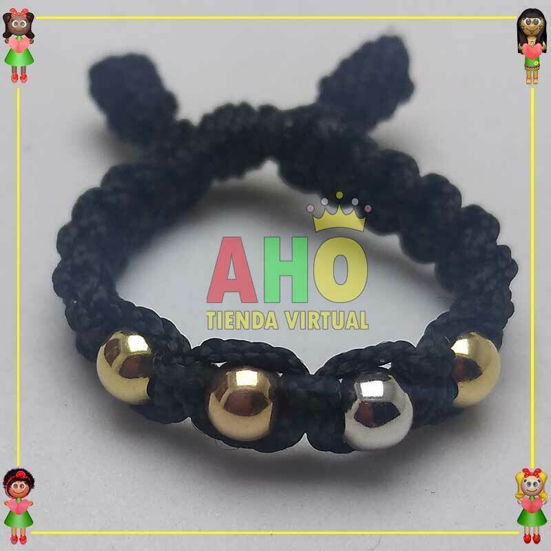 Anillo Tejido Macrame Oro18k