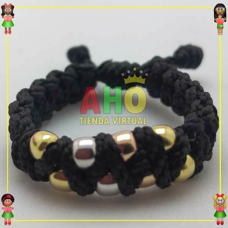 Anillo Tejido Macrame Oro18k