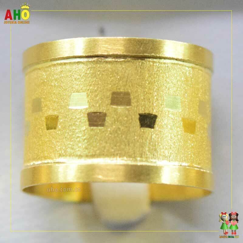 Anillo Tubo en Oro Chocoano Oro18k