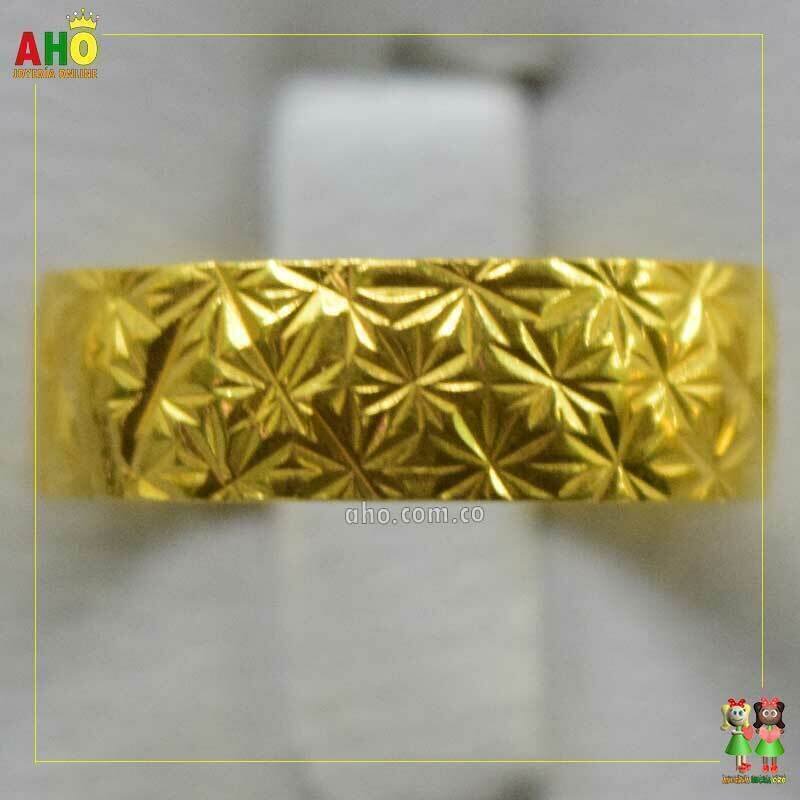 Argolla Diamantada Oro18K
