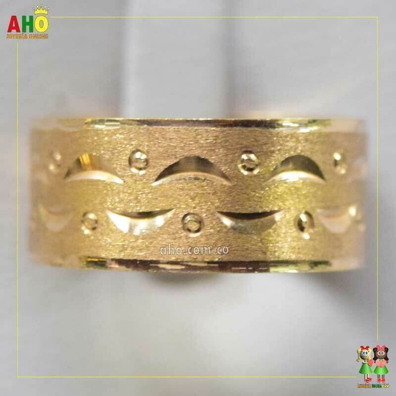 Argolla Oro Rosado Oro18K