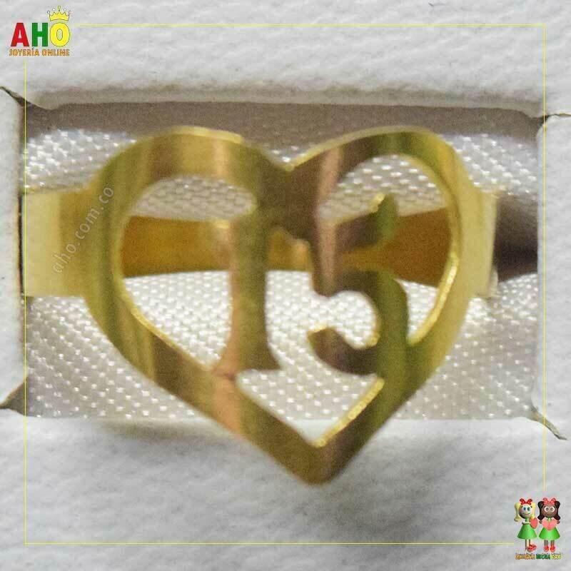 Anillo Quinces Oro18k