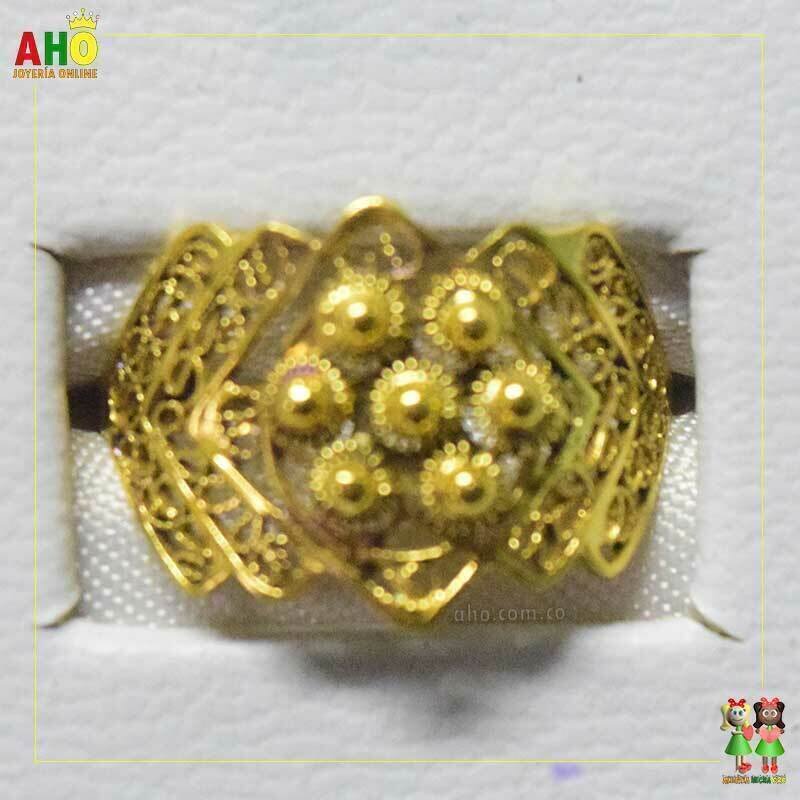 Anillo Tomatillos Oro18k
