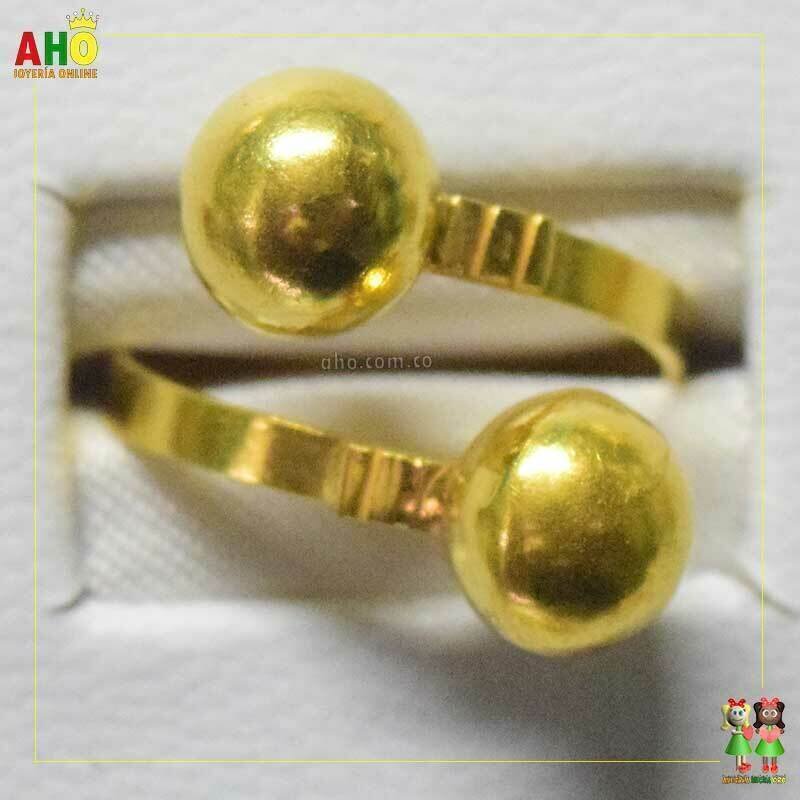 Anillo Tu y Yo Oro18k