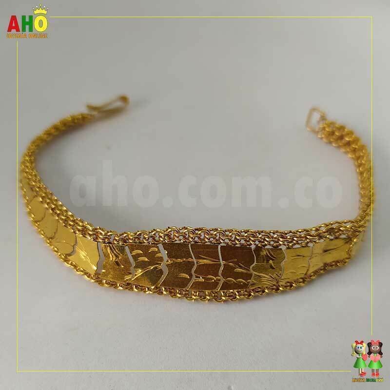 Pulsera Escamas Oro18k