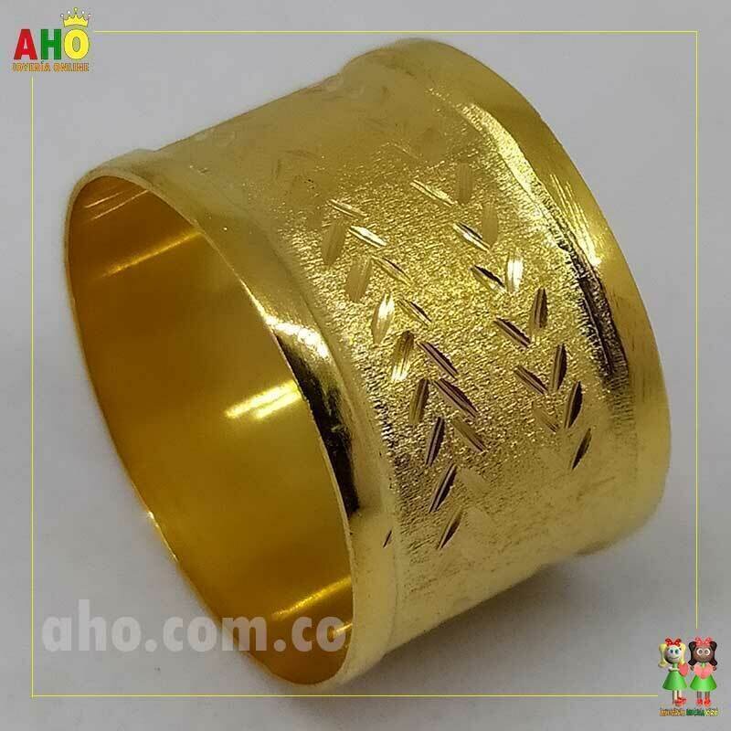 Anillo Tubo en Oro Chocoano Oro18k
