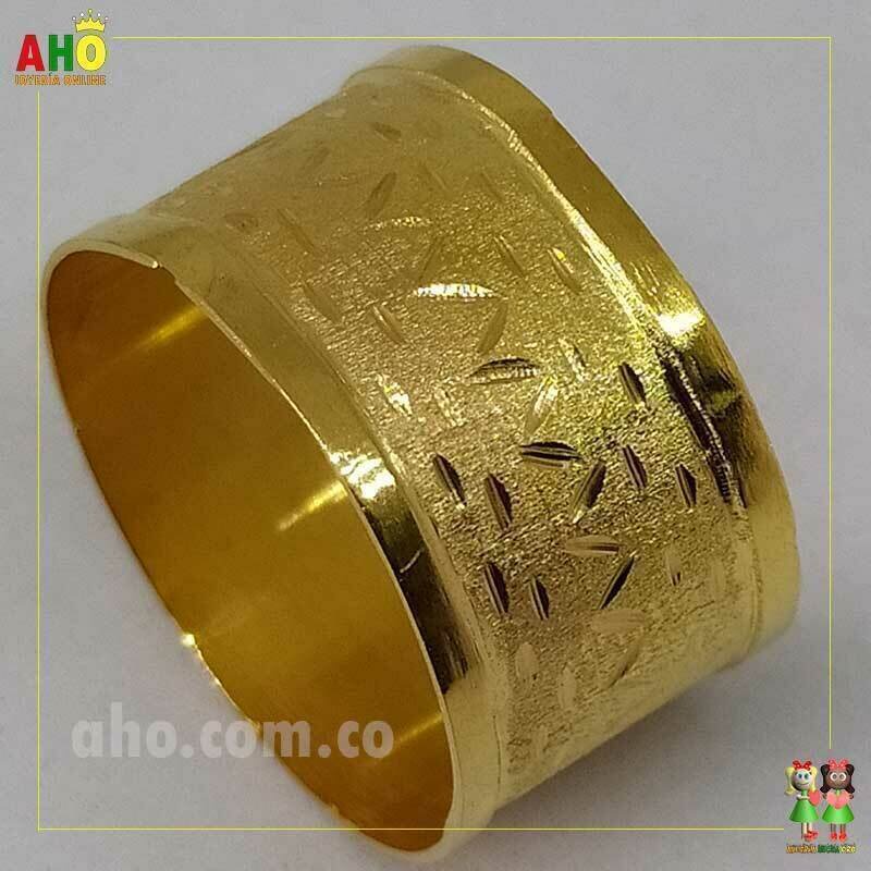 Anillo Tubo en Oro Chocoano Oro18k