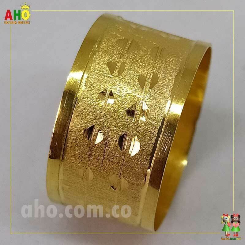 Anillo Tubo en Oro Chocoano Oro18k