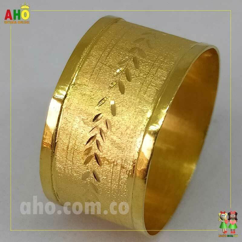 Anillo Tubo en Oro Chocoano Oro18k