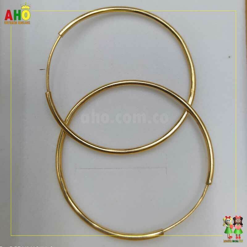 Candongas Aro grande Oro18K