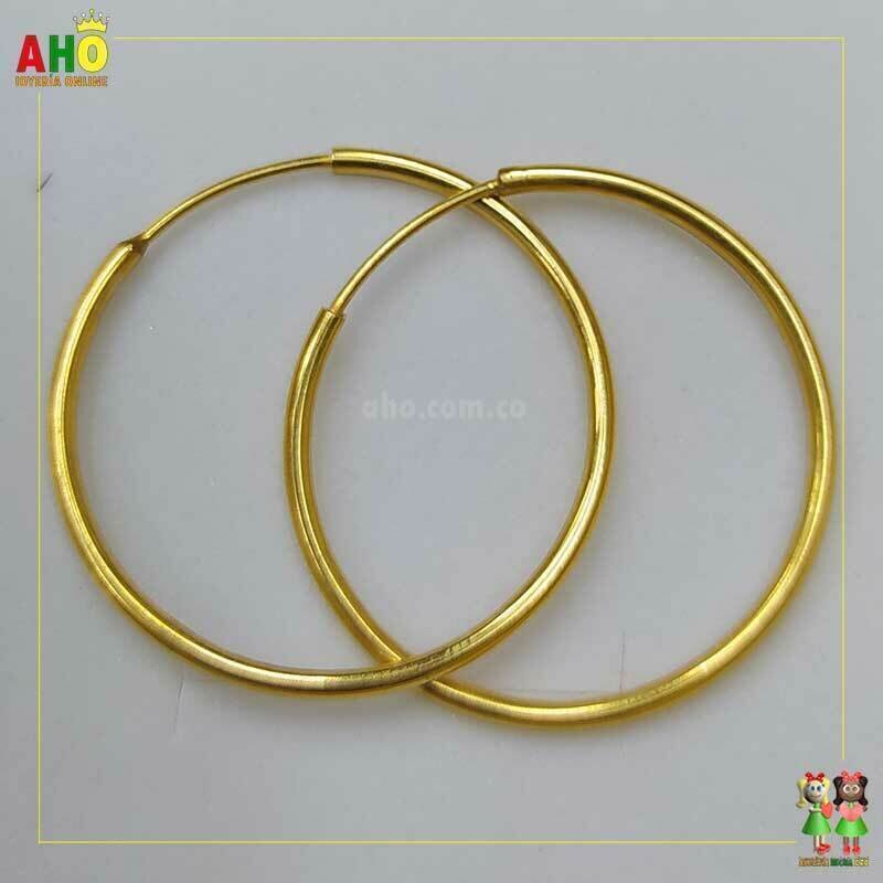Candongas Aros Oro18K