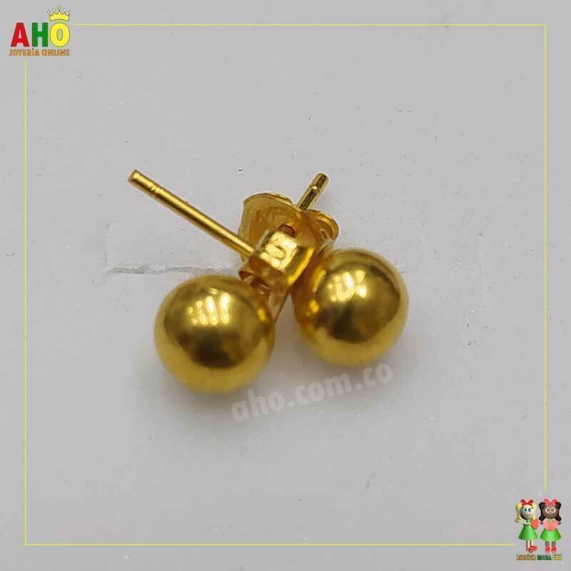 Topos bola Oro18k