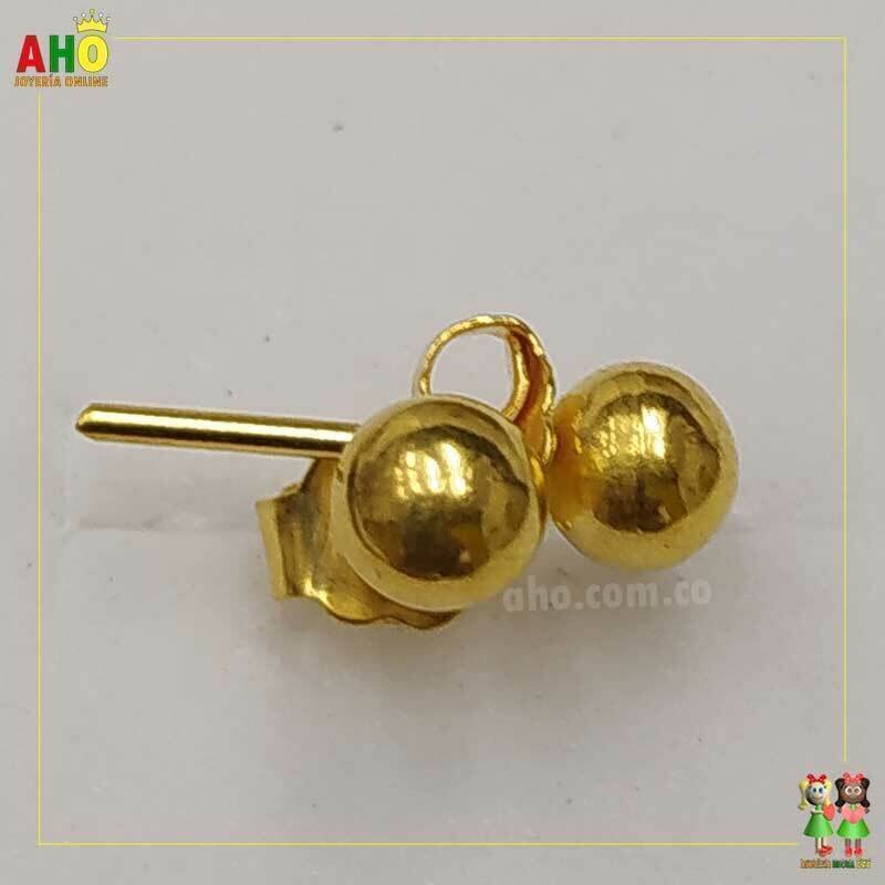 Topos bola Niños Oro18k