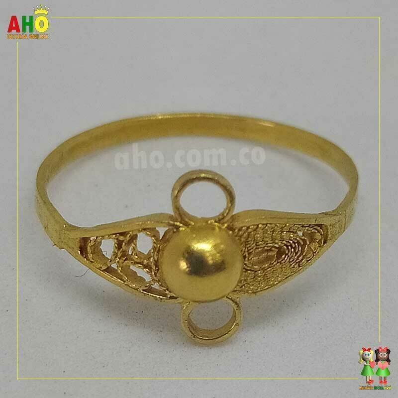 Anillo Niños filigrana Oro18k