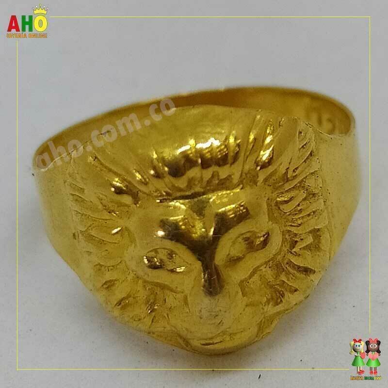 Anillo Niños Leon Oro18k