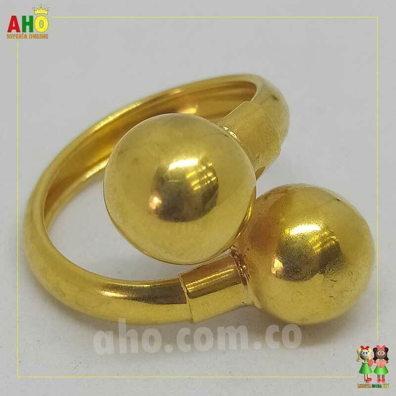 Anillo Tu y Yo Oro18k