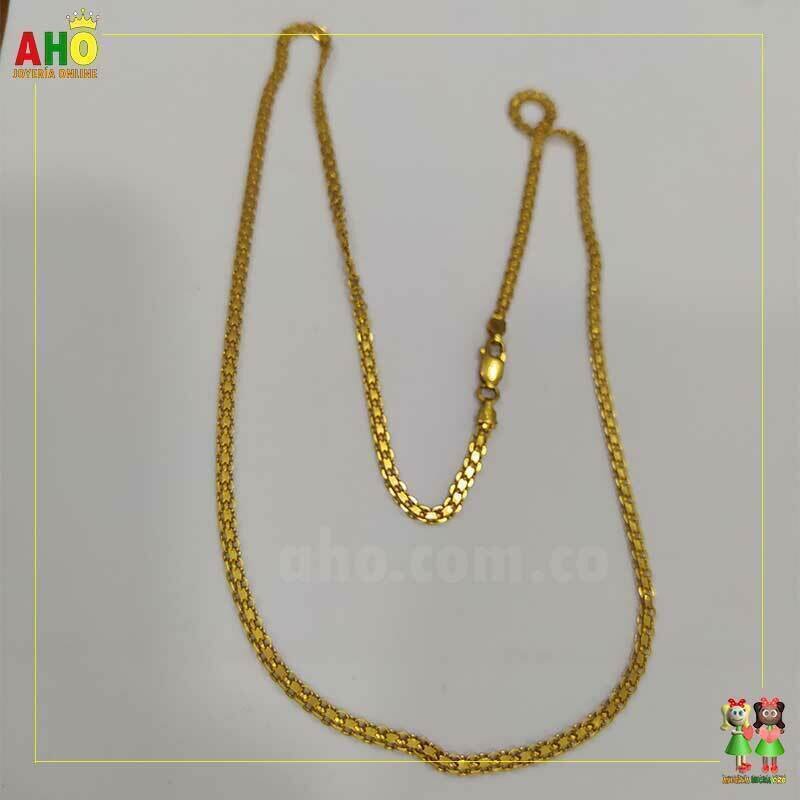 Cadena Espejo Oro Iataliano 18k