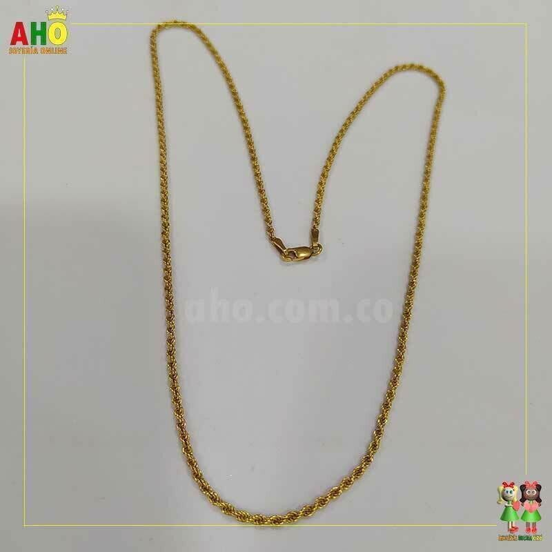 Cadena Nudo Franciscano Oro18K