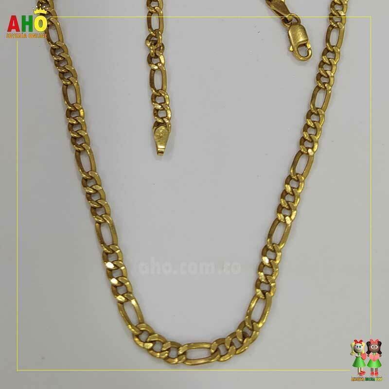 Cadena tres por una iataliano Oro18K