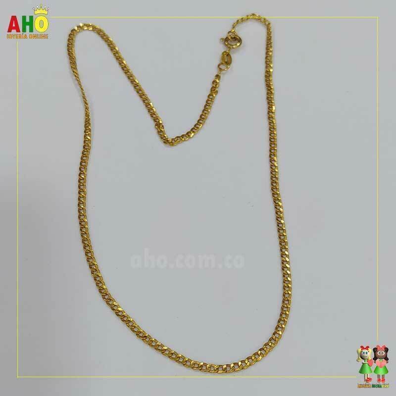 Cadena Cubana Oro18K