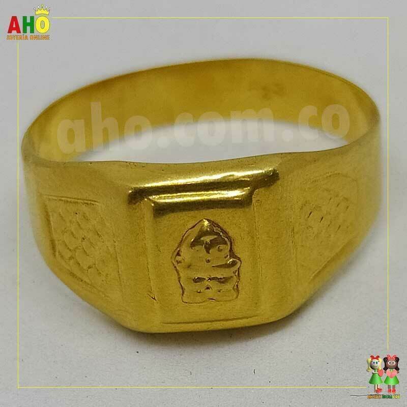 Anillo en Oro para Hombre Oro18k
