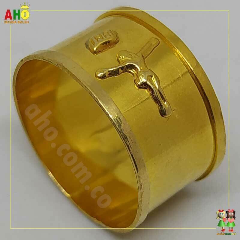 Anillo Tubo en Oro Chocoano Oro18k